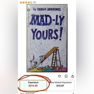 MAD-LY YOURS! Collectors comic book